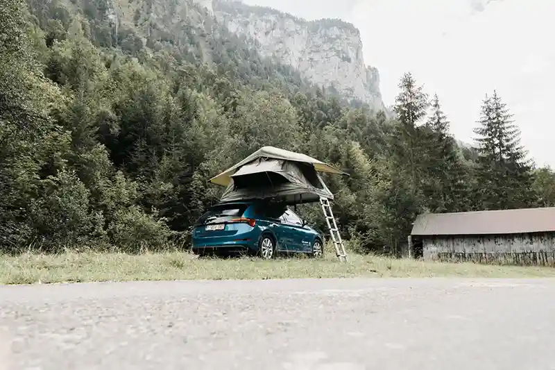 dachzeltnomaden-dare-to-be-different-dachzelte-140S-kaufen-gruen_2 dare to be different klappdachzelt 140S gruen kaufen