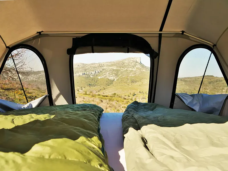 James Baroud Vision Klappdachzelt kaufen Innenraum