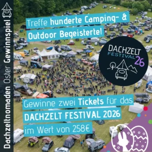 Dachzeltnomaden Ostergewinnspiel Osterei 4 DZF26 Tickets