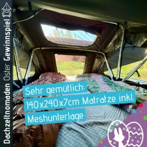 Dachzeltnomaden Ostergewinnspiel Osterei 3 punii moenga S