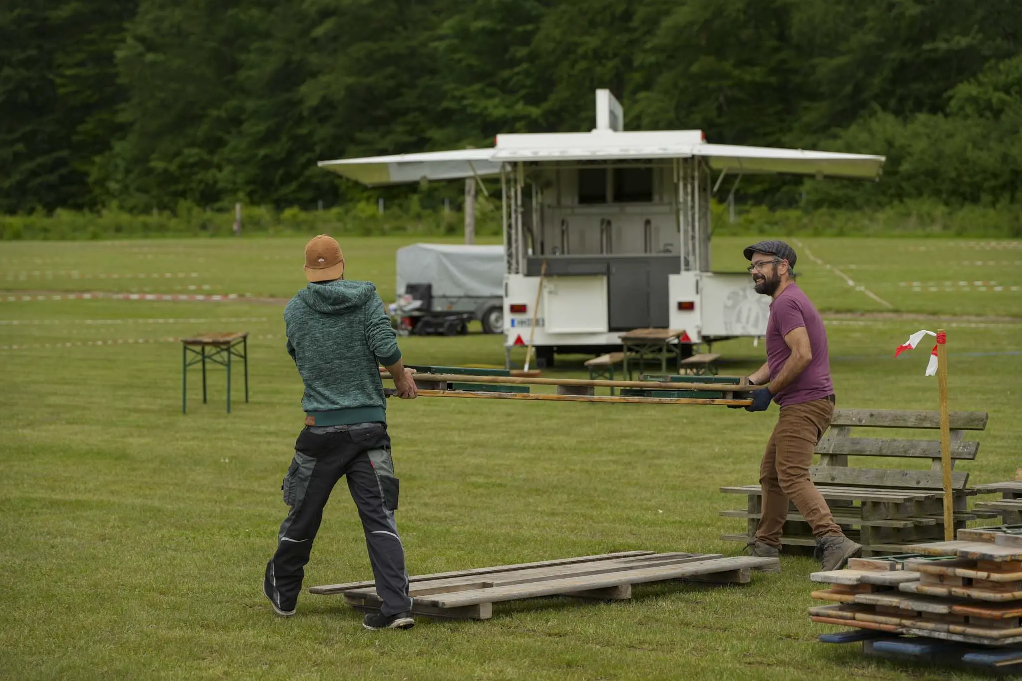 DACHZELT FESTIVAL 2026 Aufbau