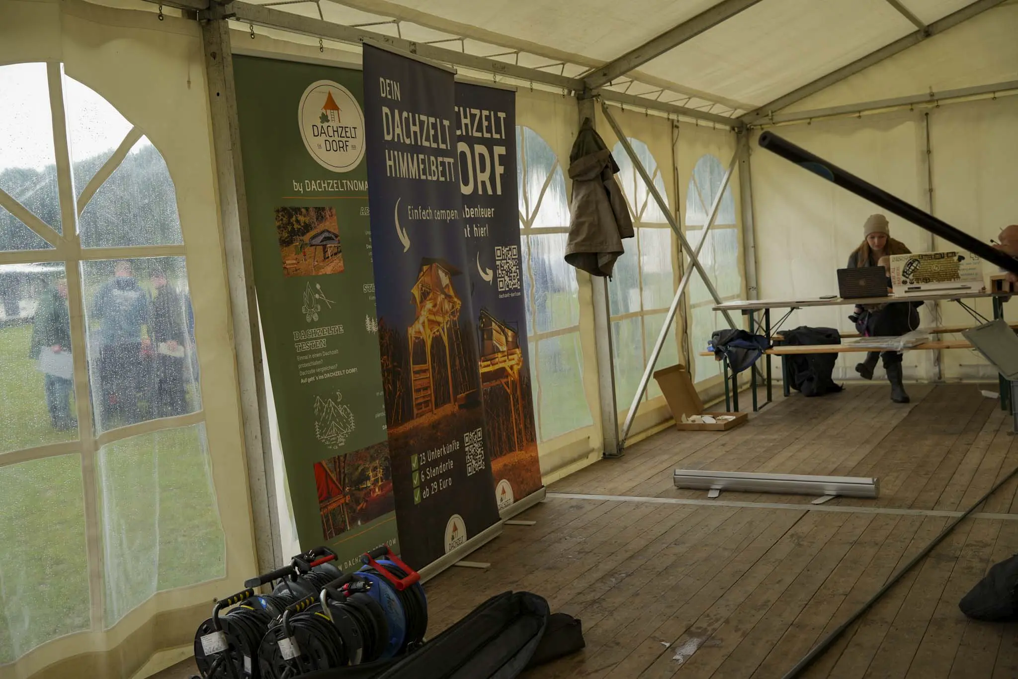 DACHZELT FESTIVAL 2026 Aufbau
