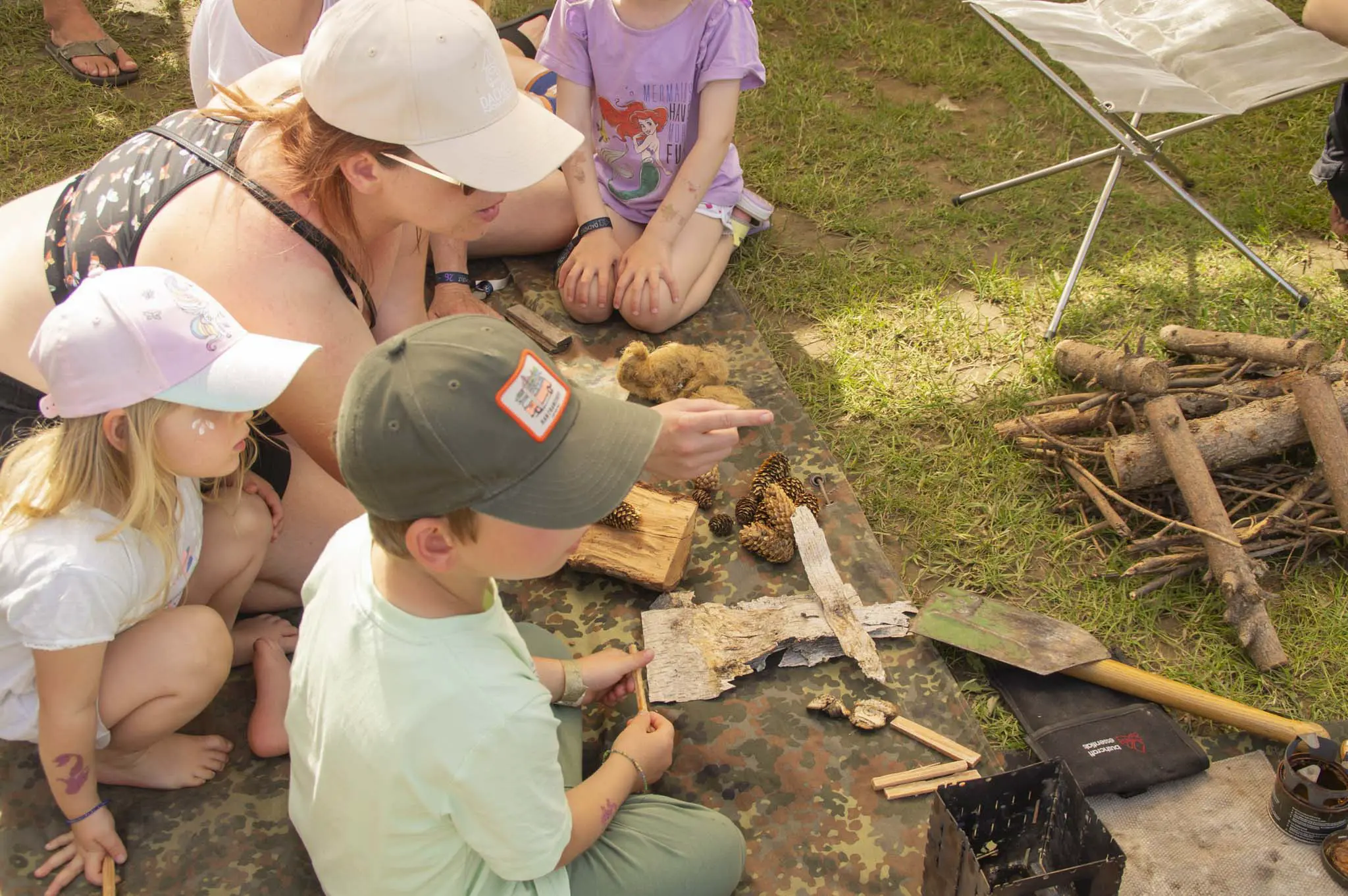 DACHZELT FESTIVAL 2026 Workshop Feuer machen