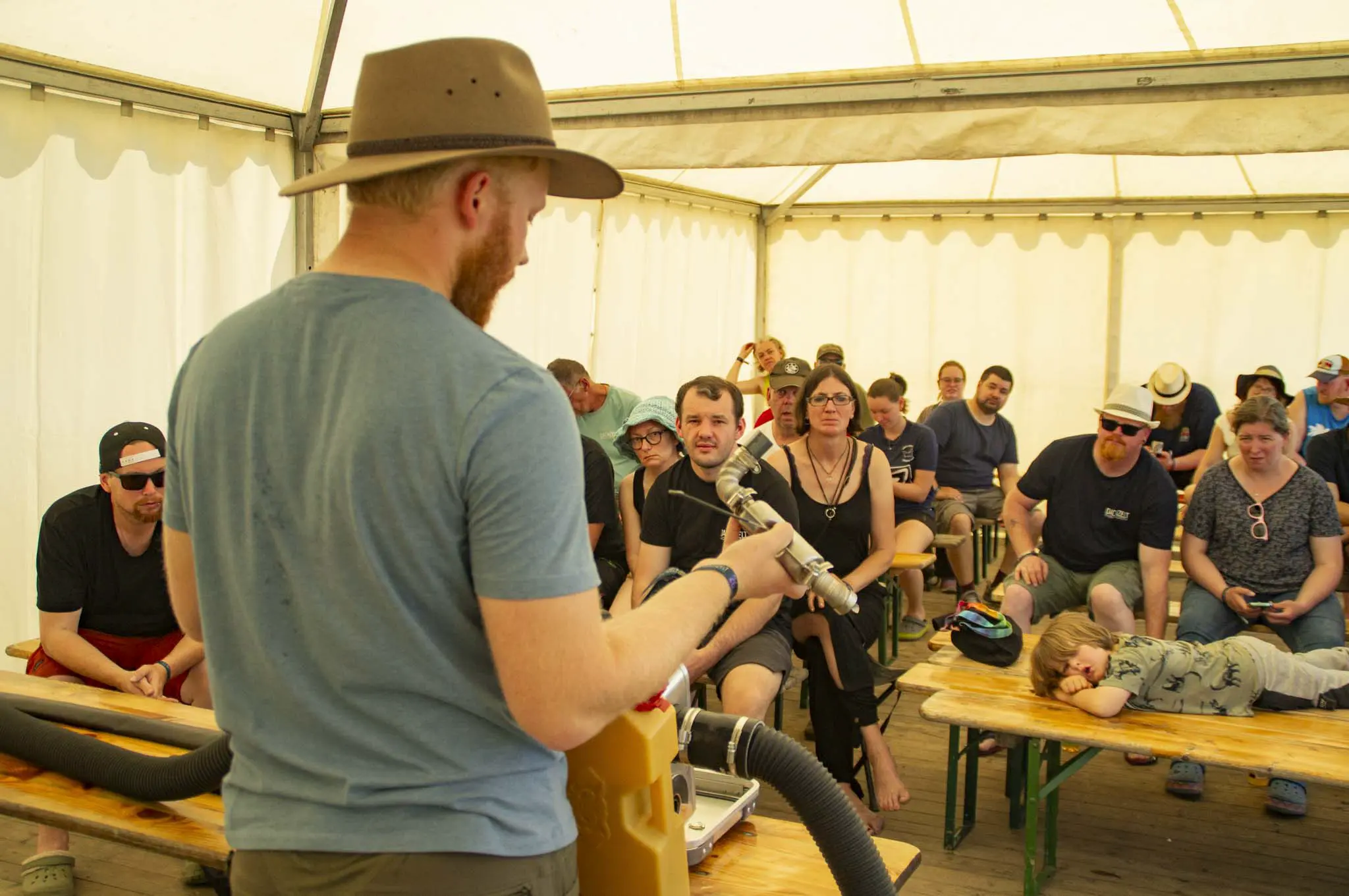 DACHZELT FESTIVAL 2026 Workshop Standheizung & Strom