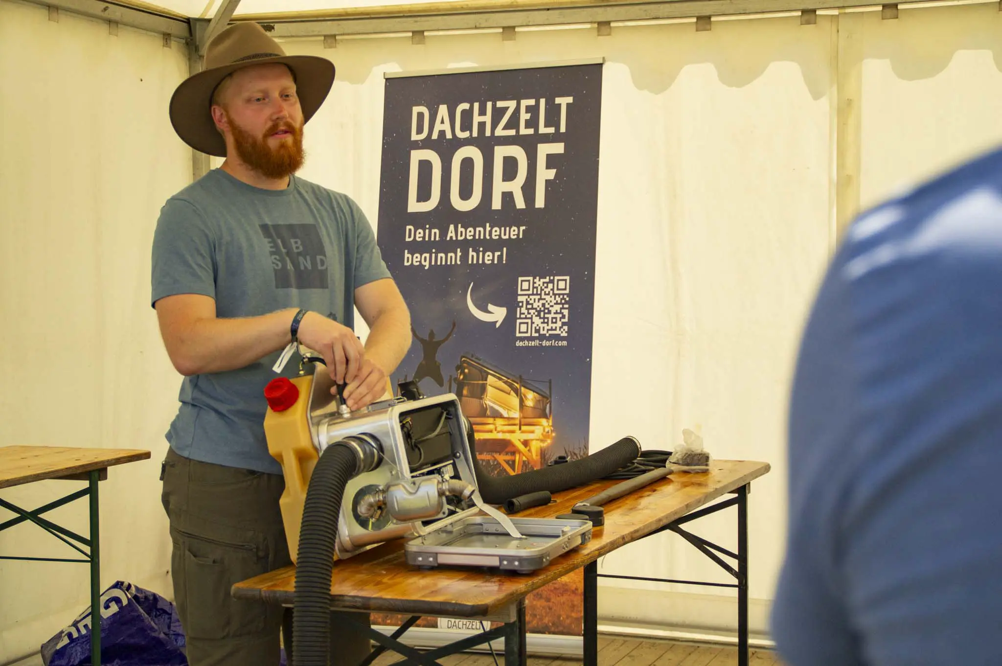 DACHZELT FESTIVAL 2026 Workshop Standheizung & Strom