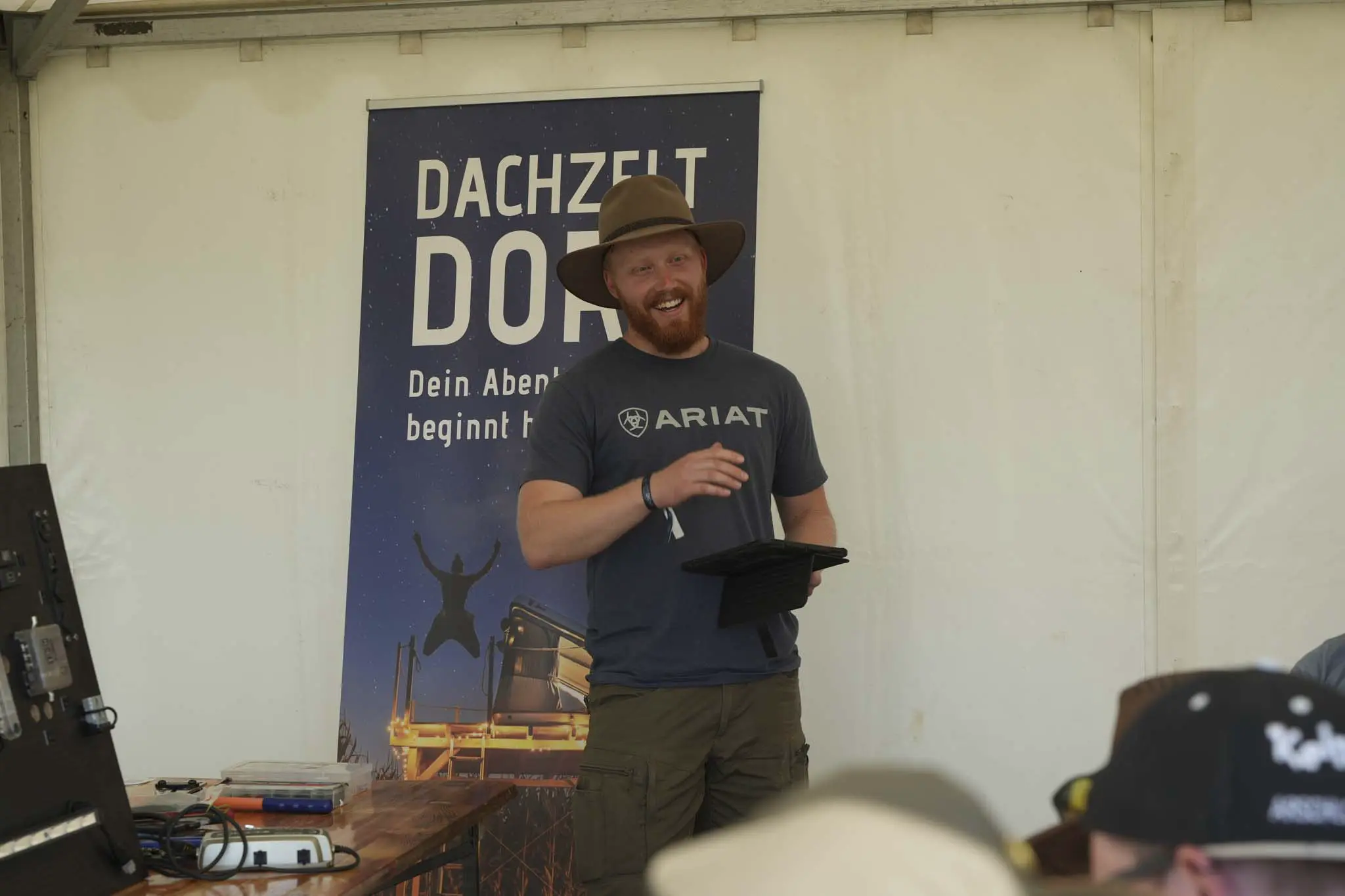 DACHZELT FESTIVAL 2026 Workshop Standheizung & Strom