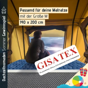 Gisatex Drywave Matratzenunterlage Dachzeltnomaden Sommer Gewinnspiel