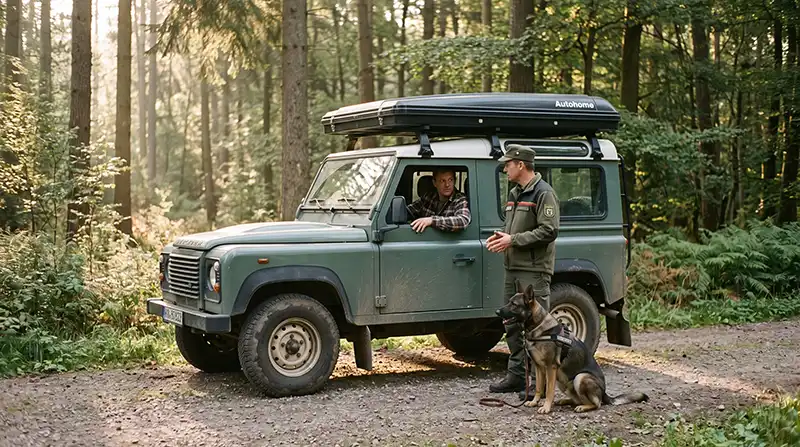 wildcampen deutschland legal kontrolle foerster