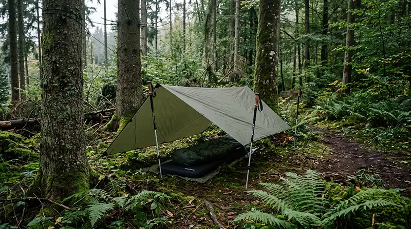 wildcampen legal tarp