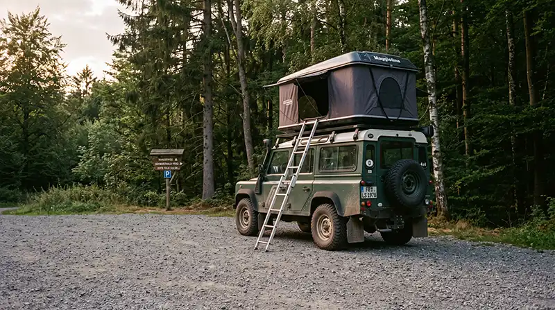 wildcampen legal freistehen wanderparkplatz